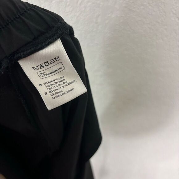 10 Tree Black High Waisted Jogger Sweatpants - Picture 6 of 6